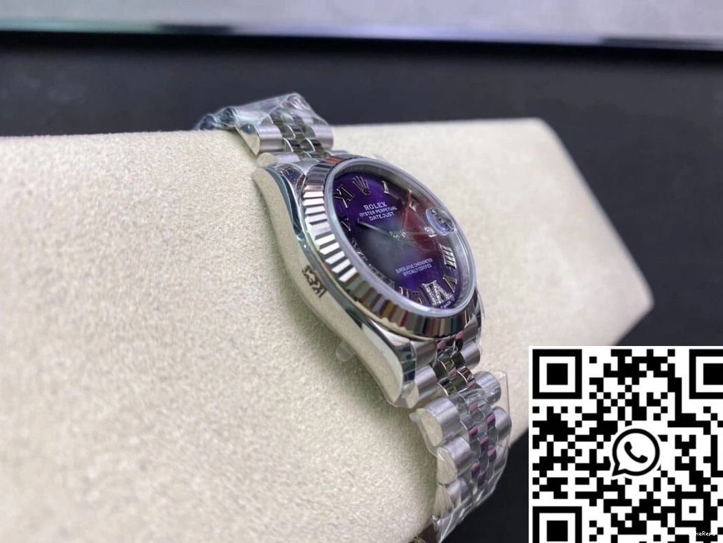 M178274-0088 EW Factory 31MM Dial Purple Datejust Rolex 1106